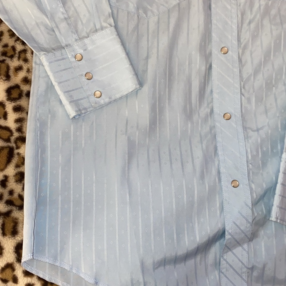 mens wrangler pearl snap - Picture 7 of 10